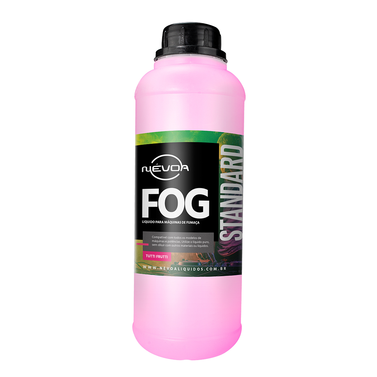 FT01 4639 LIQUIDO PARA MAQUINA DE FUMAÇA 1 LITRO FOG LINHA STANDART TUTTI-FRUTTI NEVOA-THUMB